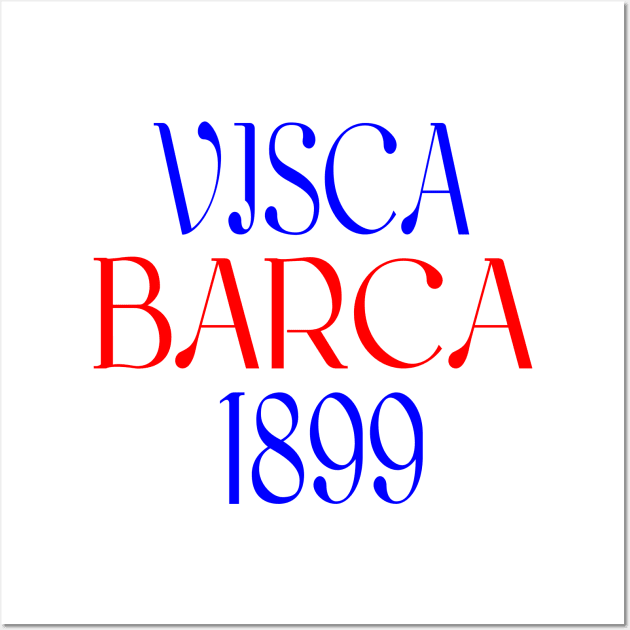 Barcelona Visca Barca Wall Art by Medo Creations